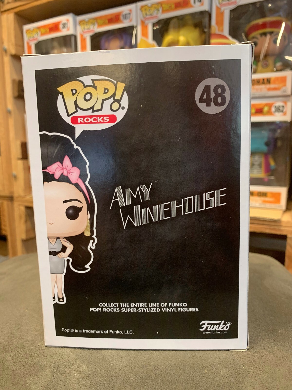 Amy Winehouse #48 – Amy Winehouse Funko Pop! Rocks [Minor Box Damage] – A1  Swag