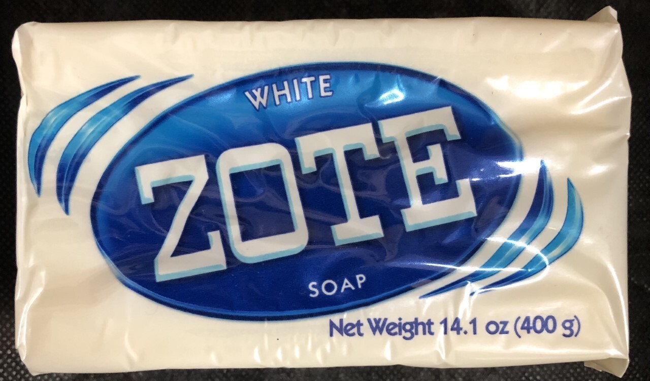WHITE ZOTE SOAP 400 g/ 14.1 Oz 1BAR For Laundry Soap Washing Clothes