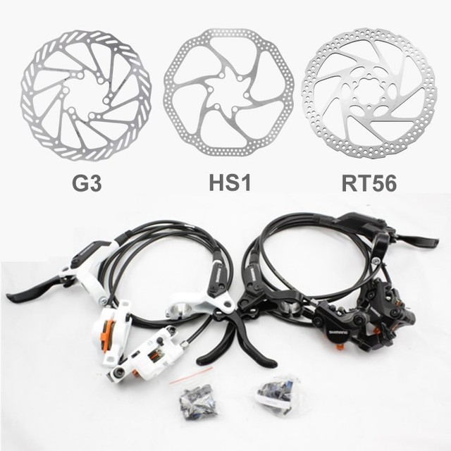 Shimano Acera BR-M395 Brake Set MTB Hydraulic Disk Brake+G3/HS1/RT56 160mm Rotor | eBay