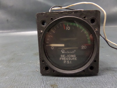 Beechcraft B55 Baron Aircraftde-Ice Druck Anzeige 96-384061-1 27B432-1 BMD1001B