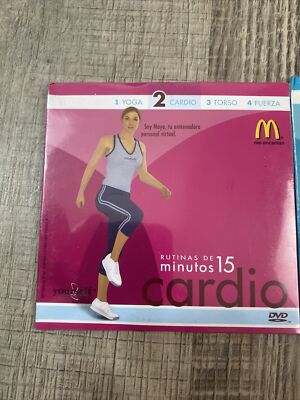 Yourself Fitness McDonalds Set of 2 15 Minute Workout DVD Yoga
