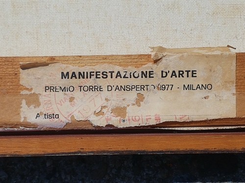 Carlo Alberto Mutinelli ( Verona 1916 - Avigliana TO 1999 ). Astratto 1976. - Imagen 10 de 12