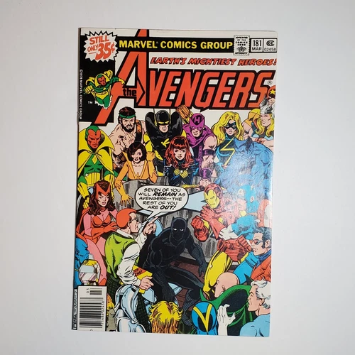 Marvel Comics The Avengers #181 VF Key Issue 1st Appearance of Scott Lang