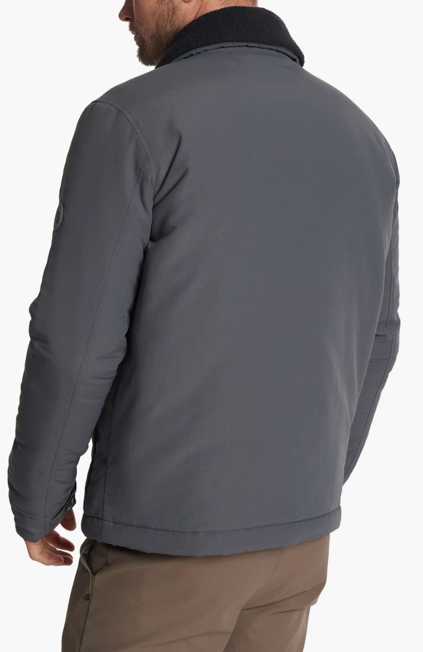 NEW Vuori Men’s Monterey Insulated Jacket Coat Charcoal Size M Please Read image 9