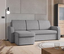 Ecksofa Dekson mit Schlaffunktion und zwei Bettkästen Polstercouch M24