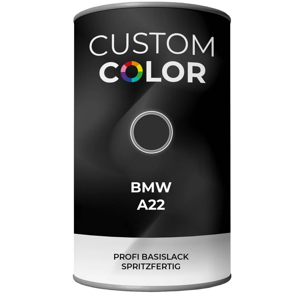 Vernice base Custom Color per BMW A22 1 litro vernice auto vernice base pronta da spruzzare