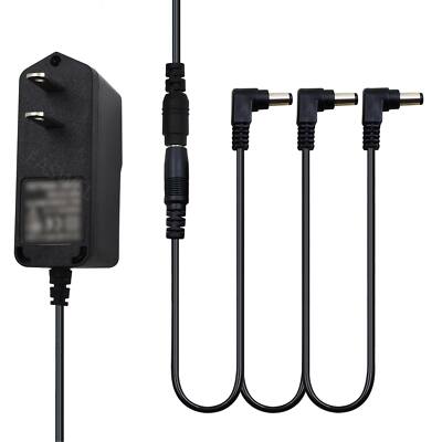 3 way Daisy Chain Power Supply For BOSS Roland Effects Pedals