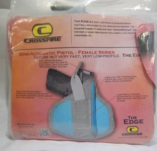 Full Frame Holster, Left Hand 2"-2.5" Turquoise Blue Crossfire The Edge