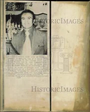 1974 Press Photo Nicholas Fragos, winner of Army Commendation Medal in Vietnam