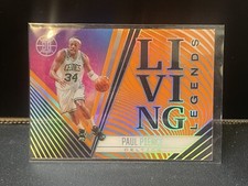 2020-21 Panini Illusions Living Legends Orange Paul Pierce #18 HOF