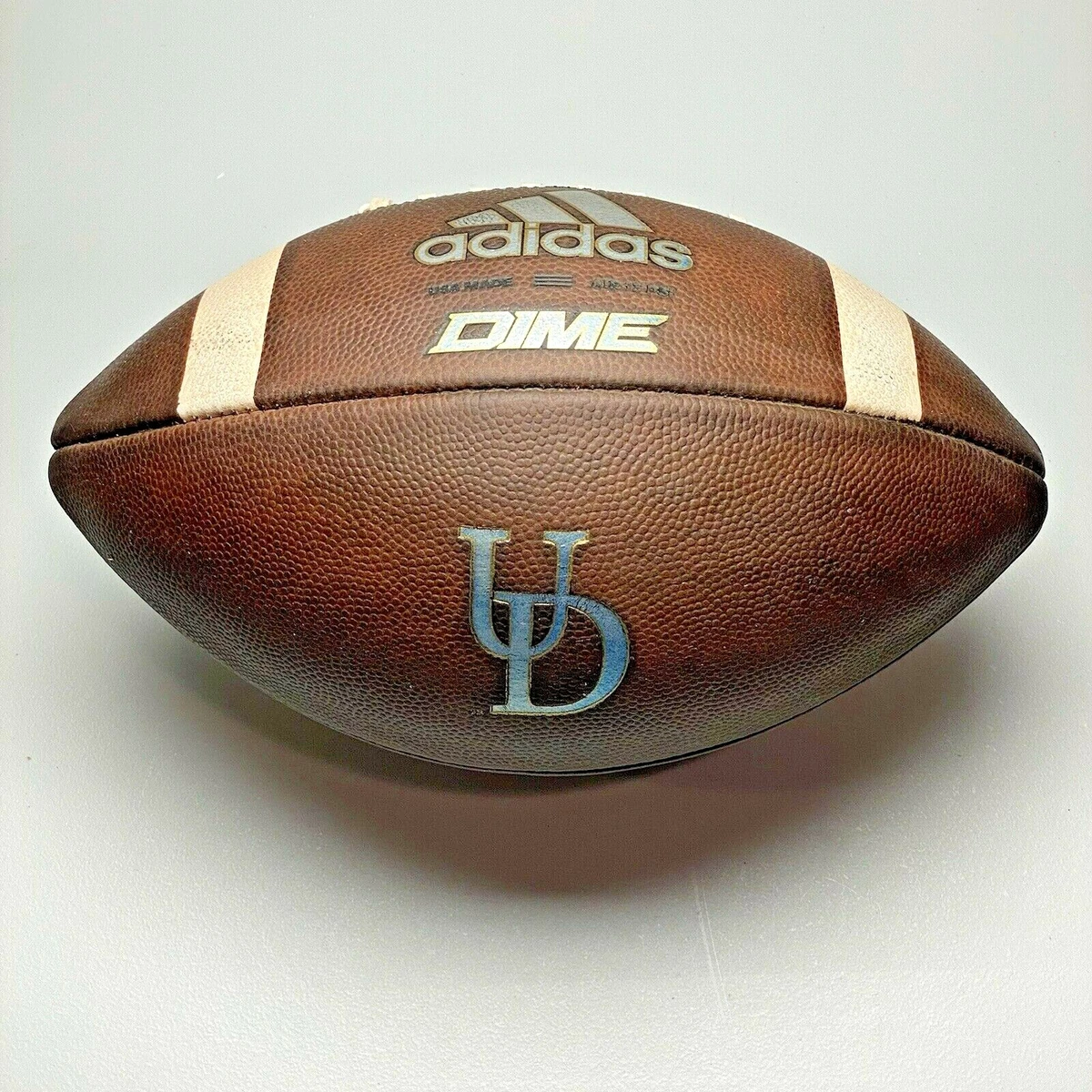2020 Delaware Fightin Blue Hens Game Issued Adidas Dime NCAA Football University