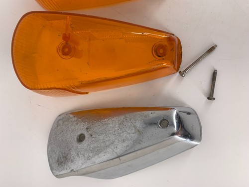 Vintage Hella Turn Signal Covers & Lenses (Only) SMRBL PO366 VW Beetle - Picture 7 of 24