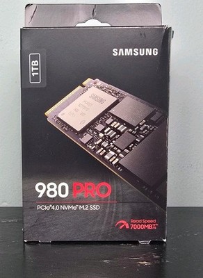 Samsung 980 PRO 1TB M.2 NVMe Internal SSD  NVME PcIe 4.0 x 4 M.2 2280 Internal 