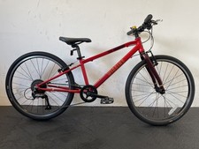 Wiggins Chartres 24 Inch Kids Junior Bike 8 Speed. Red