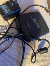Vintage Sony Discman CD Player Mega Bass D-141 - Good Working Order