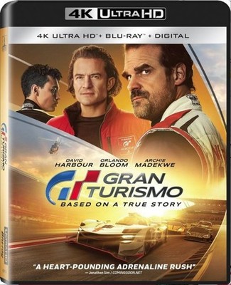 Gran Turismo 4k Ultra HD + Blu-Ray 2023 with SLIPCASE [Orlando Bloom]