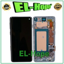 DISPLAY LCD TFT + FRAME PER SAMSUNG GALAXY S10 SM-G973F TOUCH SCREEN VETRO NERO