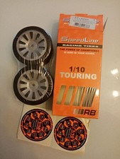 paire de pneu speedline 1/10 touring arrière 37° 01PTR37