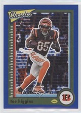 2022 Panini Classics Timeless Tributes Light Blue /125 Tee Higgins #19 2qw