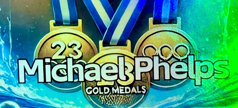 MICHAEL PHELPS Anime Deporte Manga Swag Juegos Olímpicos de EE. UU. - Coleccionistas XT Low Pop SSP Foto 3 de 4