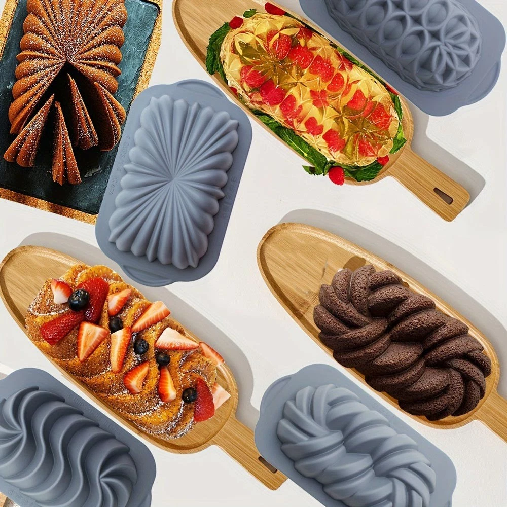 Heat-Resistant Flexible Durable Oven-Safe Microwave-Safe Silicone Bread Loaf Pan