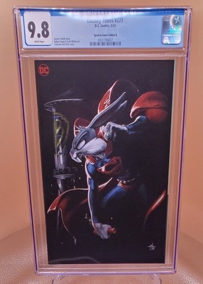 Looney Tunes 277 Gabriele Dellotto Variant CGC 9.8 Super Bugs. Some slab damage