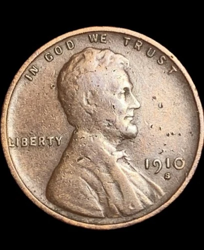 1910-S/S S over S? Lincoln Wheat Cent. Fine Plus Uncertified You Decide. Key
