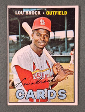 1967 Topps - Lou Brock #285    VG