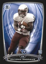 2014 Bowman Black #R18 Antonio Andrews - FB