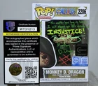 One Piece Anime Monkey D Dragon #2206 Signed By Bryan Massey Funko Pop Prime COA