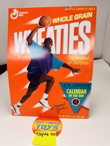 1991 Wheaties - MICHAEL JORDAN -AIR JORDAN FLIGHT CLUB CALENDAR