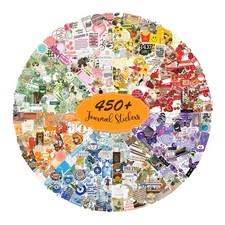 450 Journaling Floral Stickers   Vintage Nature Scrapbooking Stickers  A