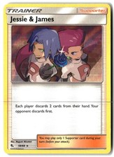 Jessie & James 58/68 Holo Rare Hidden Fates Pokemon Heavily Played on eBay