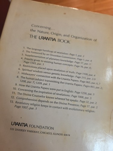 The Urantia Book 1976, Hardcover, 5th Edition - Picture 8 of 8