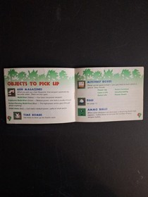 Jurassic Park (Nintendo, NES) Instruction Manual Only 