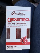 Queen Helene Cholesterol Hot Oil Treatment, 1 Oz, 3 Count, Pack of 6