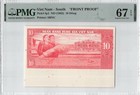 South Viet Nam 10 Dong 1962 P-5p FRONT PROOF PMG 67 EPQ Superb Gem UNC_LDP Shop.