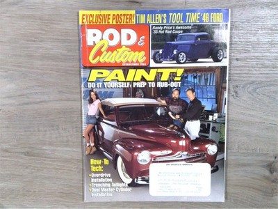 Rod & Custom Magazine April 1999 #4 Hot Rod Custom Car Paint Tim Allen Petersen