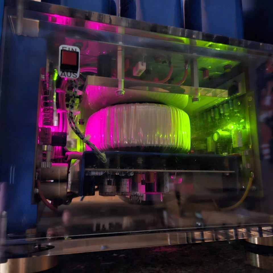 High-End DIY Power Amplifier – Massive Stereo-Endstufe, Profi-Komponenten, 49 KG - Bild 4 von 4