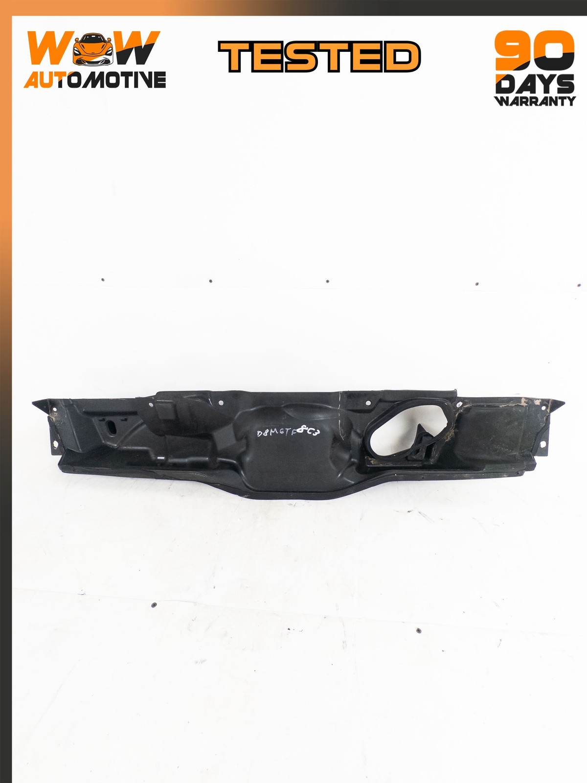 08-19 MASERATI GRANTURISMO GRANCABRIO LOWER COWL VENT PANEL STEP ASSEMBLY OEM