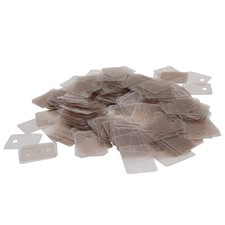 Mica Insulating Sheet Transistor Insulation 0.86x0.7x0.003 Inch 500 PCS