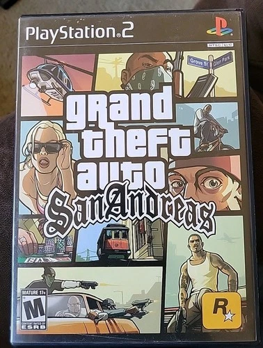 New ListingGrand Theft Auto: San Andreas GTA (PlayStation 2, Ps2) Tested & Ships Fast