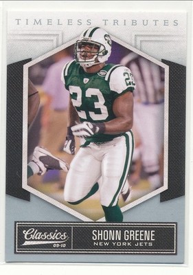 2010 Panini Classics - Shonn Greene #69 Timeless Tributes Silver /100