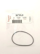 SCY6.0, PRB Square Cut Belt for VCR, Cassette, CD Drive or DVD Drive SCY 6.0