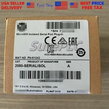 new~ Allen Bradley 2080-SERIALISOL Micro800 Isolated Serial Port Plug-In