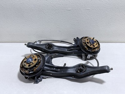 96-00 HONDA CIVIC EX REAR KNUCKLES SPINDLES TRAILING ARMS DRUM NON ABS OEM #4790