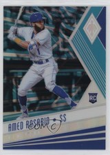 2018 Panini Chronicles Phoenix Aqua Prizm 125/299 Amed Rosario #15 4d3