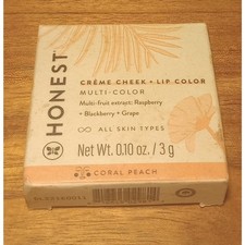 Honest, Coral Peach, Creme Cheek & Lip Color