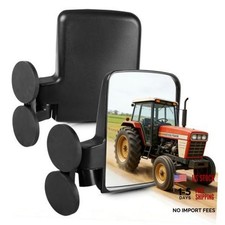 Magnetic Tractor Mirrors, 114 Lbs Side Mirrors for Tractor Forklift