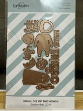 NEUF - Spellbinders Petit dé du mois Eek-A-Boo septembre 2019